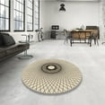 thumbnail image 4 of Ahgly Company Machine Washable Indoor Rectangle Transitional Brown Area Rugs, 7' x 10', 4 of 7