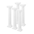 thumbnail image 2 of 5 piezas de columnas romanas decorativas para mesa de arena, mini figuras de columnas, decoración para mesas de boda y accesorios para fotos, 2 of 7