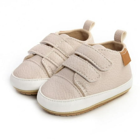 

Toddler Baby Shoes Boys Girls Infant Sneakers Non-Slip Rubber Sole Toddler Crib First Walker Shoes