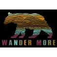 thumbnail image 4 of Wander More, Black Bear, Abstract Mountain Scene (1000 Piece Puzzle, Size 19x27, Challenging Jigsaw Puzzle for Adults and Family, Made in USA), 4 of 4