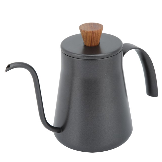 Olla de agua negra retro, tetera, para entusiastas del té LYUMO Olla de agua negra retro