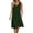 Green, variant on Admvng Women's Dress V Neck Sleeveless Casual Stretchy Summer Mid-Length Dress