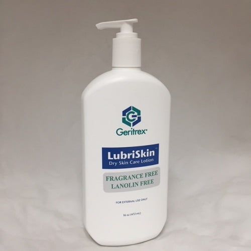 Geritrex LubriSkin Dry Skin Care Lotion w/Pump, 16oz 792771810185S345