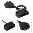 thumbnail image 4 of Cable de diagnóstico del conector del adaptador OBD2 OBDII de 7 pines a 16 pines para Ford, 4 of 6