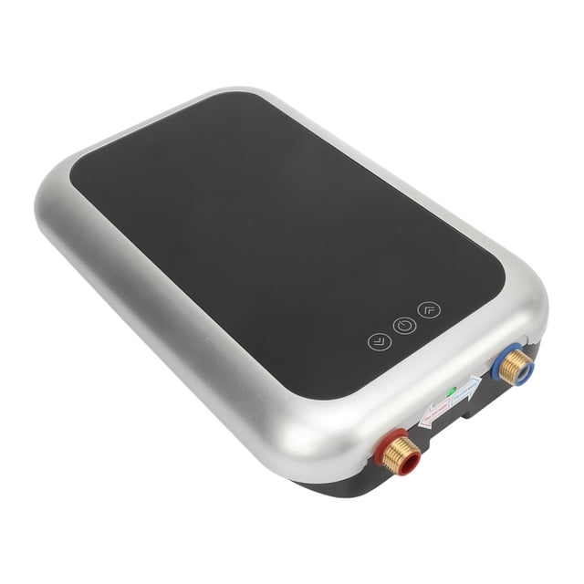 Calentador De Agua Eléctrico Sin Tanque, ABS Y Superficie De Vidrio, Mini Calentador De Agua Caliente De 9KW Para