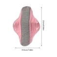 thumbnail image 5 of Reusable Leak-Proof Washable Incontinence Pads, Reusable Graphene Washable Leak-Proof Waterproof Pad for Elderly, Women, Postpartum & Heavy Flow Menstrual Use, Breathable Comfort (6pcs), 5 of 8