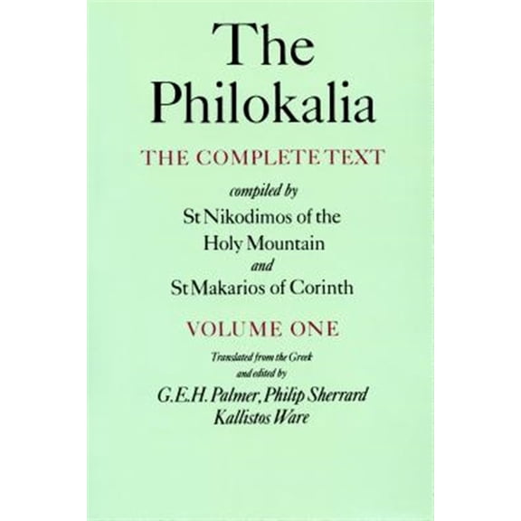 Pre-Owned The Philokalia: The Complete Text - Vol. 1 Paperback