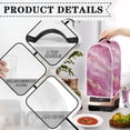 thumbnail image 4 of HELLHERO Marble Dust Cover for Home Kitchen Indoor AntiSlip Machine Washable, 4 of 6