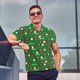 thumbnail image 4 of Fotbe Cute Santa And Ho Ho Ho Camiseta Polo de Golf para Hombre con Estampado – Camisa Deportiva Transpirable con Cuello Abotonado-Small, 4 of 6