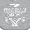 thumbnail image 4 of Inktastic Pismo Beach California Trip Surfing Boys or Girls Baby Bib, 4 of 4