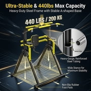 Kdymod Pull Up Bar Standing Tower,Foldable Pull Up Bar Free Standing,10-Level Adjustable Height Dip Station, Multi-Functional Home Gym Strength Training Equipment, 440lbs Max