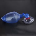 thumbnail image 3 of PVC Adult Manual Resuscitator Simple Breathing Apparatus Manual Resuscitation Bag ToolAdult Y-3#, 3 of 5