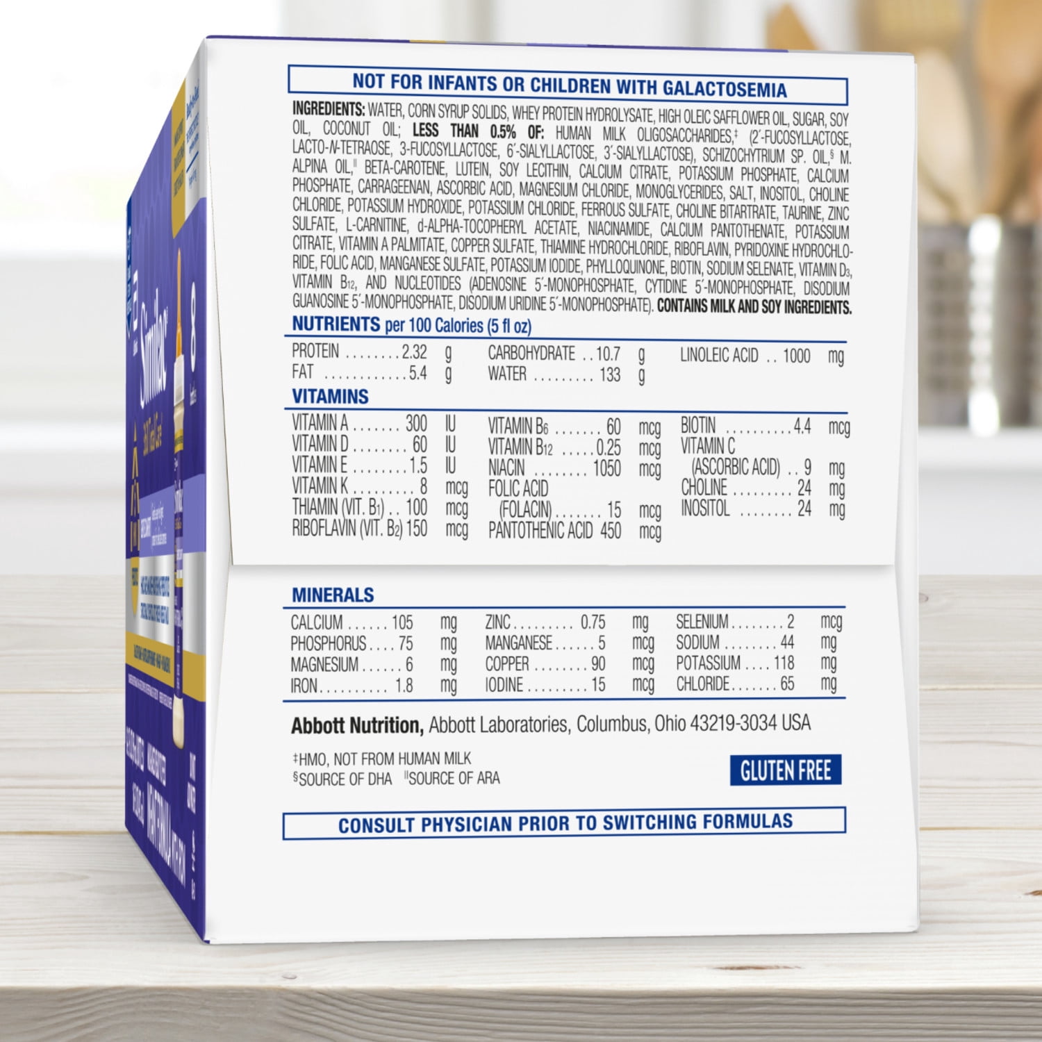 Similac 360 Total Care Gentle Comfort Ready-to-Feed Baby Formula, 2-fl-oz Bottle
