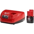 thumbnail image 3 of Kit Cargador Y Bateria Xc 2.0 M12 Milwaukee 48592420 Milwaukee 48592420, 3 of 6