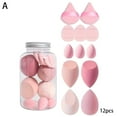 thumbnail image 3 of 12-Piece Professional Makeup Sponge Set for Flawless Liquid Foundation and Powder Application, 3 of 8