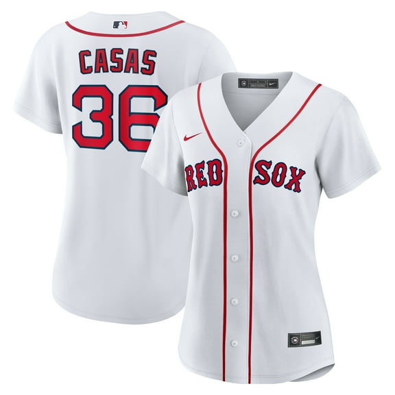 Women's Nike Triston Casas White Boston Red Sox Home Replica Jersey