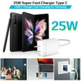 thumbnail image 2 of chalian Samsung Super Fast Charger,USB C Charger Fast Charging Block,3Pack 25W Samsung USB C Wall Charger,10FT Quick USB C Cable for Samsung Galaxy S24 Ultra/S23 FE/S22/S21/S20/A54/A14/Z Fold 5/4/Z, 2 of 7