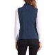 thumbnail image 3 of CHAQUETA SIN MANGAS CON CREMALLERA PARA MUJERES INSPIRE CHIC, CHALECO UTILITARIO CON BOLSILLOS, TALLA S, AZUL MARINO, 3 of 5