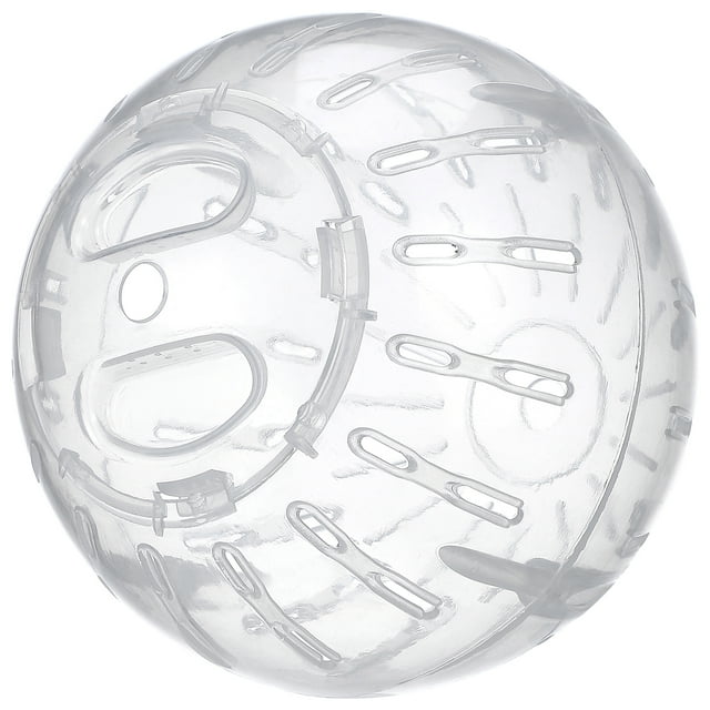 WORGEOUS Pelota transparente para hámster, pelota para hámster, pelota para correr para mascotas pequeñas, pelota para jugar al hámster