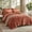 Burnt Orange, variant on Regency Heights Crushed Velvet Comforter Set, 9-Piece Luxury Bedding Set with Sheets & Pillowcases, Ultra Soft All Season Queen Size Bed in a Bag, Burnt Orange