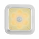 thumbnail image 1 of Billuyoard Lámpara de escalera de luz de sensor de movimiento de luz nocturna de inducción de cuerpo humano LED Iluminación y accesorios Luz cálida de concha blanca cuadrada, 1 of 6