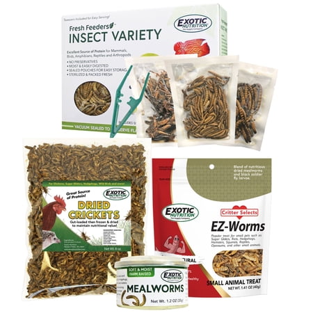 Exotic Nutrition Hedgehog Treat Sampler