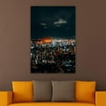 thumbnail image 4 of OWNSERIES Home Decor Beautiful Architecture Building Cityscape Pattern Canvas Wall Art Paintings for Living Room - Canvas Framed Print Wall Artworks Ship From US Warehouse, 4 of 5