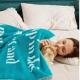 thumbnail image 4 of Get Well Gifts for Women - After Surgery Blanket with Inspirational Words Sympathy Gift for Elderly Adults Hug Soft Fleece Healing Blanket Blue 50x60 Inch, 4 of 5