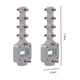 thumbnail image 4 of Amplificador De Señal Extensor de rango de antena de cobre amplificador de señal 2 uds para DJI Mavic 2 (gris), 4 of 8