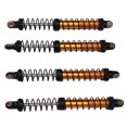 thumbnail image 1 of RC Shock Damper, 4Pcs Model Car Shock Damper 1/10 Dual Spring  for Game Race Gold,Ti, 1 of 7