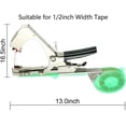 thumbnail image 2 of Tying Machine, Gardening Tools Flower Tape Taping Tools, Tapetool Machine, Gardening Gadgets Garden Claw Tool Garden Hand Tools for Vegetable, Grape, Tomato, Cucumber (Green), 2 of 9