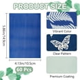 thumbnail image 3 of 60 sheets Cyanotype Paper Sun Print Paper Kit A6 Solar Drawing Paper Sensitivity Nature Printing Paper High Sensitive Sun Paper for Adults Crafts DIY Project 4.13 x 5.86 Inch, 3 of 9