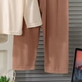 thumbnail image 4 of TOWED22 Baby Boy Pajamas Little Girls Pajamas Graphic Cotton 2 Piece Train Toddler Sleepwear Fall Winter Clothes Set 3 6 9 12 18 24 Months 2t 3t 4t 5t 6t 7t 8t 9t(Coffee,12-18 M), 4 of 5