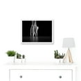 thumbnail image 2 of Ballerina Ballet Shoes A4 Artwork Framed Wall Art Print, 2 of 4