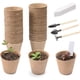 thumbnail image 5 of Paper Tray Cup Plant Label 50pcs Set, Gardening Plant Markers, Waterproof Cardboard Labels, for Indoor Outdoor Plants, Foldable Design, for Kitchen Garden, 8x2 Inches, 5 of 7