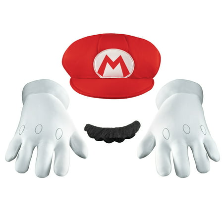 Disguise Super Mario Brothers Adult Mario Halloween Costume Accessory