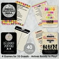 thumbnail image 2 of Big Dot of Happiness 70’s Disco - 4 1970s Disco Fever Party Games - 10 Cards Each - Gamerific Bundle, 2 of 8