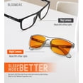 thumbnail image 2 of Gafas bloqueadoras de luz azul y verde Bloomoak Gaming 99%, 2 of 7