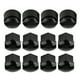 thumbnail image 4 of 20 piezas tuerca de 17mm para rueda de coche, protección de tornillo de cubo automático, tapa antirrobo, color negro, 4 of 8