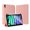 Pink, variant on Tablet Case for DUX DUCIS iPad Mini 6/7 Smart PU Leather Cover with Pencil Holder
