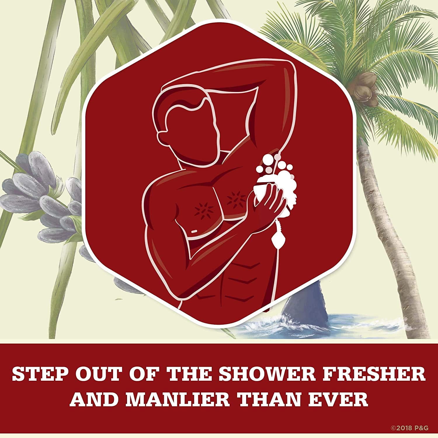 Old Spice Fresh Collection Body Wash Fiji 16 oz (Pack of 4)
