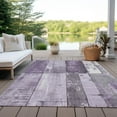 thumbnail image 4 of Dalyn Rugs Machine Washable Indoor/Outdoor Chantille Purple 8' x 10' Rug, 4 of 9
