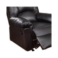 thumbnail image 2 of Bonded Leather Rocker/Recliner Black, 2 of 2
