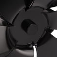 thumbnail image 3 of Ventilador de estufa Jadeshay 4 aspas de aleación de aluminio color negro, 3 of 8