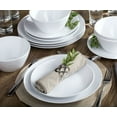 thumbnail image 5 of Parhoma 24-Piece Modern White Melamine Dinnerware Set  Service for 8 People, 5 of 6
