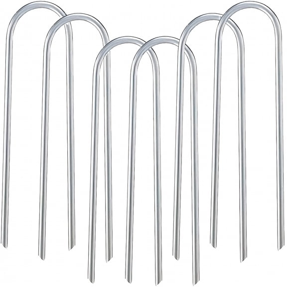 LAMIRO Secure Your Trampoline with Heavy Duty Wind Stakes - Keep Your Trampoline in Place Du Strong Winds - 6pcs