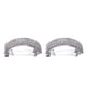 thumbnail image 1 of 2pcs Crystal Spring Hair Clips Aleación Corta pasadores de pelo pasadores para damas chicas mujeres (plata), 1 of 5