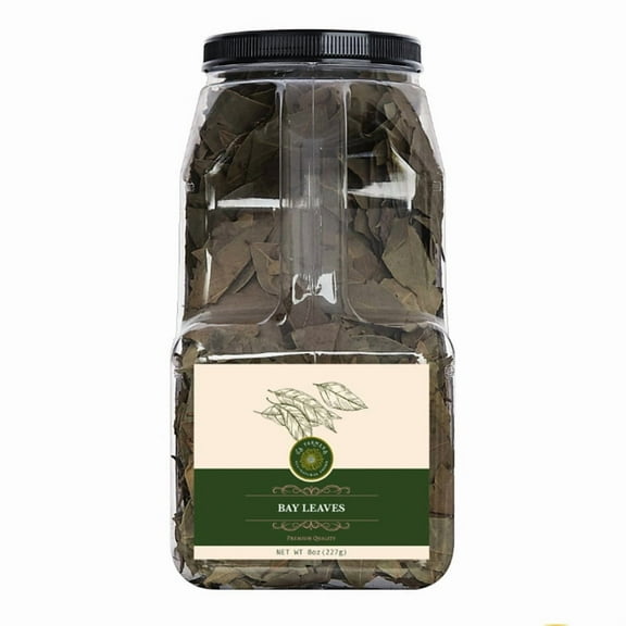 US Farmers Bay Leaf (Leaves) Whole Spice Hand Selected Extra Large 8oz jar