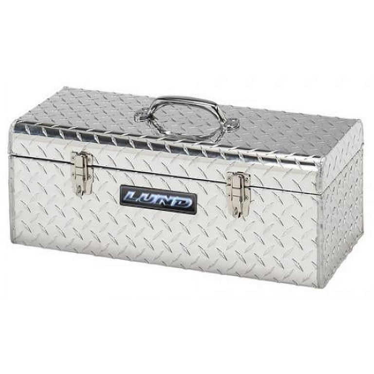 Lund 24 in. Aluminum Hand-Held Tool Box Lund 24 in. Aluminum Hand-Held Tool Box