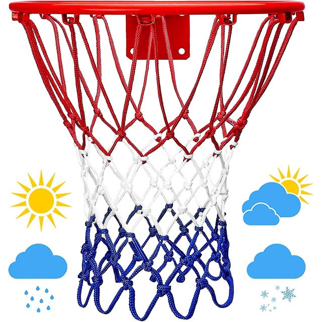 D Thickened -duty Basketball Net With All- Rain And Sunscreen 21 " Thick Net